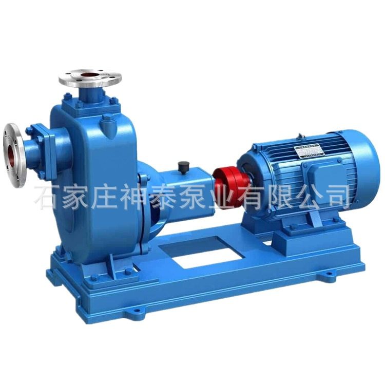 厂家批发自吸不锈钢排污泵 80ZX60-55不阻塞排污泵 移动排污泵车