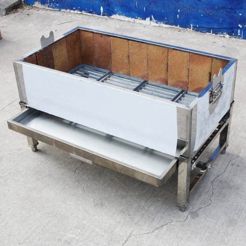 广东三水永丰烧猪炉明火麻皮烤乳猪炉拆装式长方形木炭烤猪炉支架,住宅家具,庭院烤火炉,淘宝优惠券,粉丝福利购,淘宝优惠卷