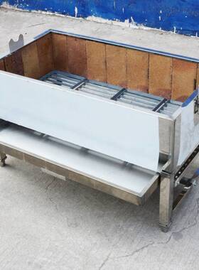 广东三水永丰烧猪炉明火麻皮烤乳猪炉拆装式长方形木炭烤猪炉支架