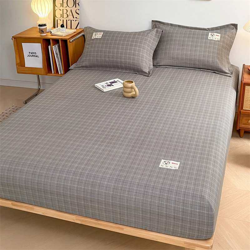 新品 新款A类水洗棉麻单层床笠 席梦思床垫保护套单床罩加枕套外,床上用品,床笠,淘宝优惠券,粉丝福利购,淘宝优惠卷