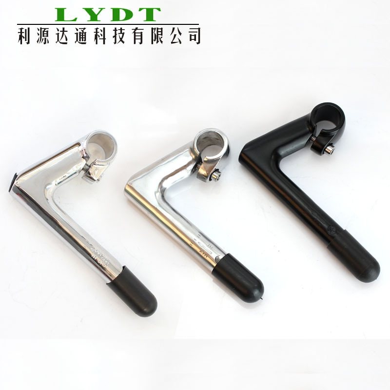 死飞车把立复古车150立车把鹅*25.4管**立自行车把80颈22.2公路立