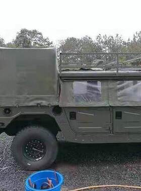 货车越野车猛士CTJ02汽车军车遮阳帆布篷布布蓬雨布布防晒防水衣