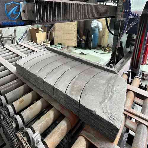 电脑仿形绿化U型异型天然岩石路沿石广场挡车石路牙石自动切割机