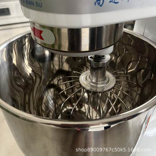 上海工厂商用打蛋机B20B50搅拌机多功能揉面粉馅料厨师奶油鲜奶机