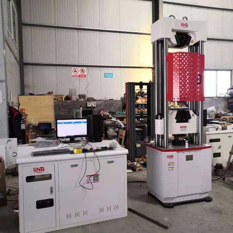 现货 100吨钢绞线拉力试验机微机控制电液伺服钢绞线专用试验机