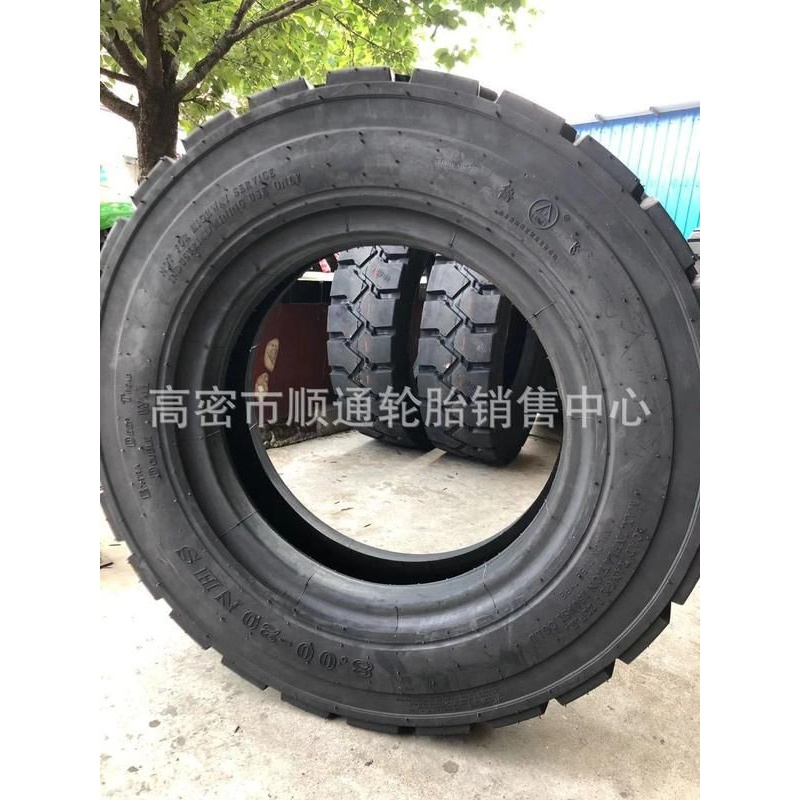 矿山聚氨酯填充轮胎8.00-20隧道铲车铲运机轮胎800-20 NHS