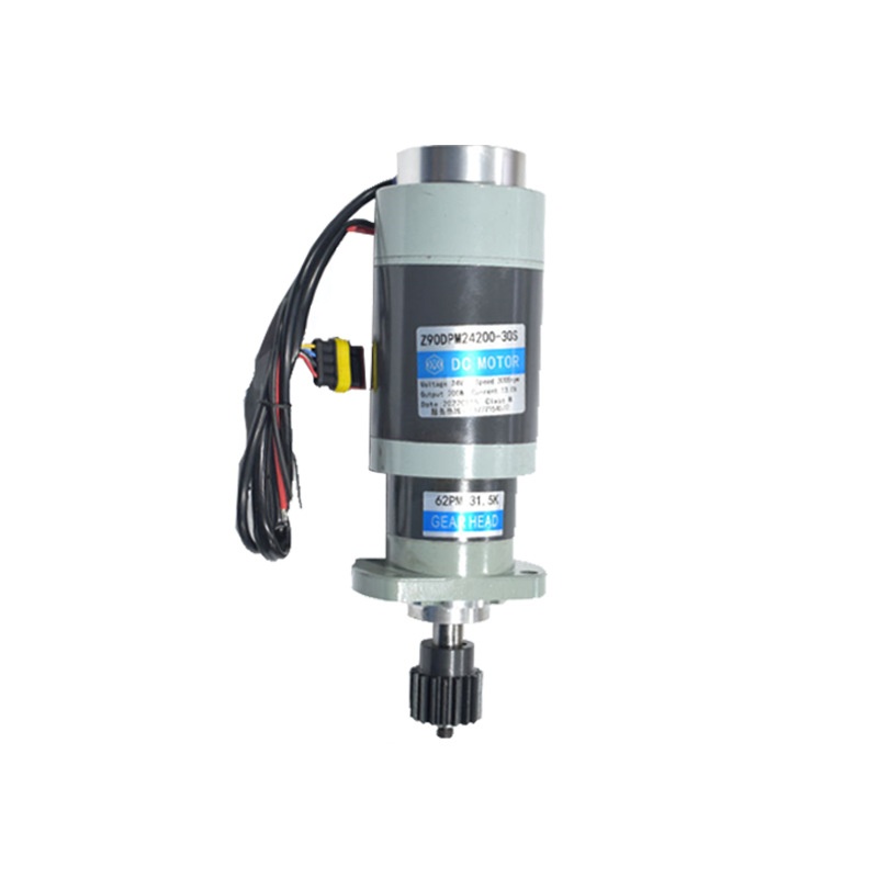 柳工转向电机总成(24V/200W)Z90DP24200-32S/62PM 31.5K叉车配件