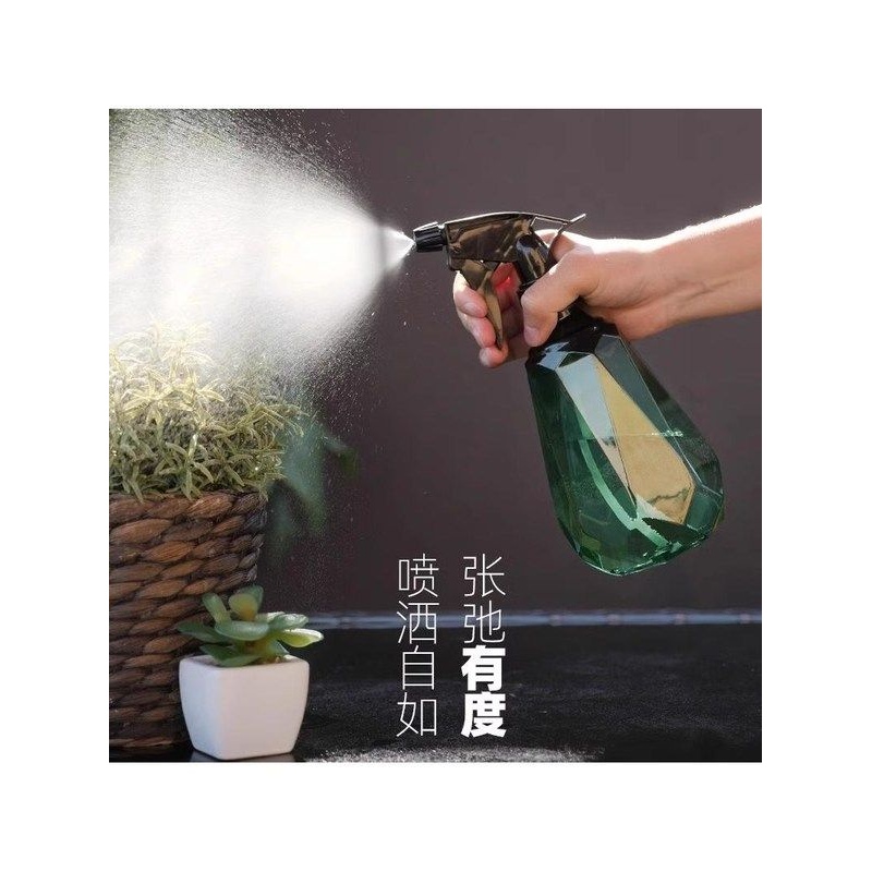 浇花喷壶喷雾瓶手压喷水壶家用清洁消毒专用洒水壶喷头发喷水壶