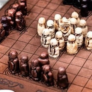 新品 创意新款树脂皮质国王士兵国际象棋休闲娱乐下棋家居室内摆