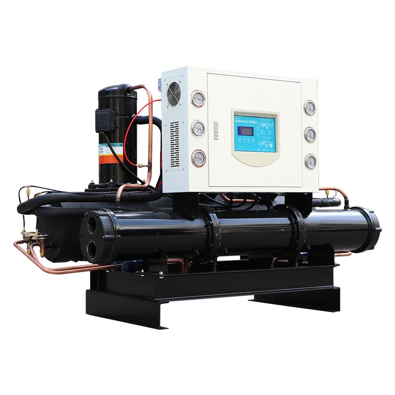 供应螺杆式冷水机冷冻机混泥土搅拌低温式空压制冷机工业专用