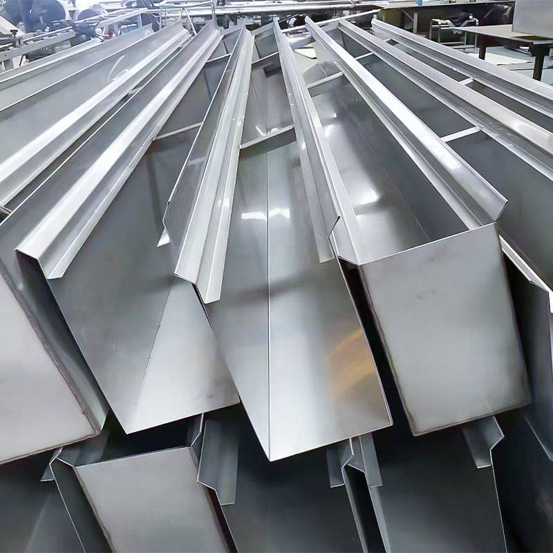 新款直销304不锈钢天沟水槽 屋檐雨水槽别墅广场道路U型排水天沟