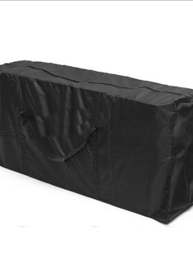 跨境热卖户外家具收纳袋黑色CushionStorage210DBag牛津布
