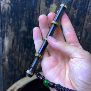 紫竹根手把件文玩可盘玩带挂绳文玩冷门小众老九门饰品抖音爆款