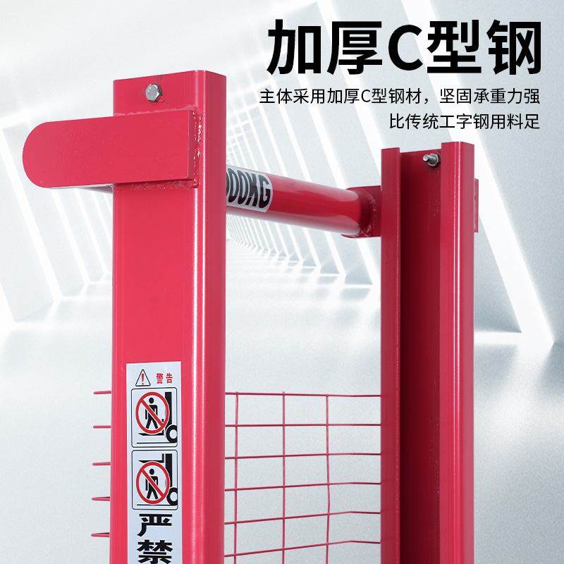 手动液压升高车搬运车C型钢叉车1吨2吨3吨升降电动叉车手动轻型堆