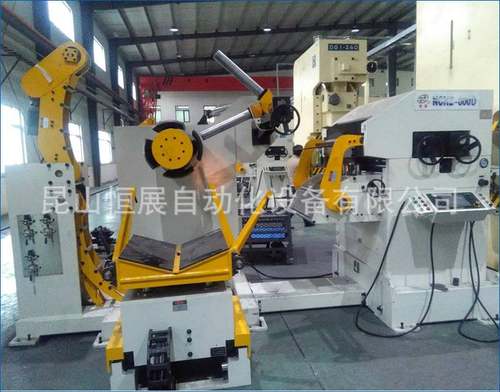 三合一送料机三机一体NC-D型精密料架矫直送料机