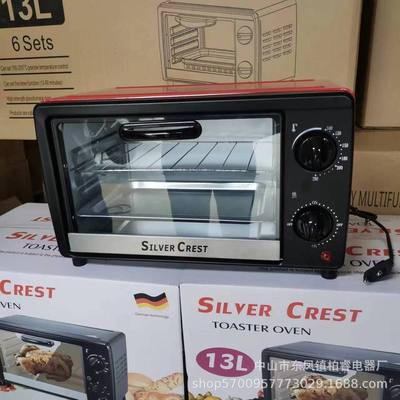 oven外贸出口13L电烤箱英文版欧英多功能规机家用规烘焙
