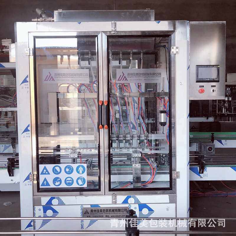 全自动葡萄酒黄酒液体灌装机 白醋食用油灌装机 直线灌装机批发