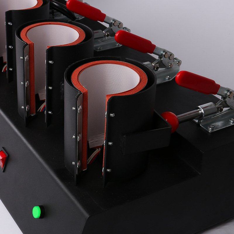 五孔烤杯机五工位多功能连体一体烤杯机子烫画杯子定制印图机器