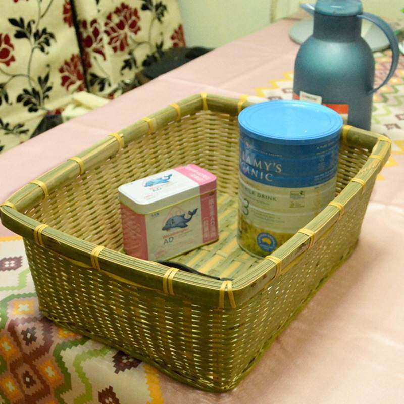 长方形竹筐头层竹青皮篮筐超市竹编摆放展示水果筐手竹制品编篮,农机/农具/农膜,果蔬采收筐/周转筐,淘宝优惠券,粉丝福利购,淘宝优惠卷