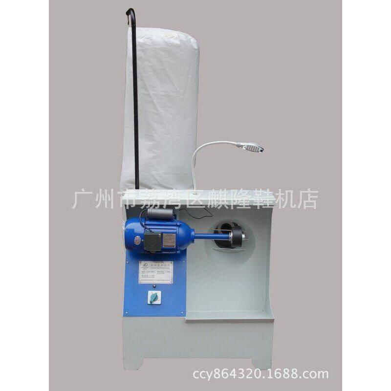 永利达YLD-单头布袋吸尘式砂帮机/砂轮机/制鞋机械/打磨抛光设备