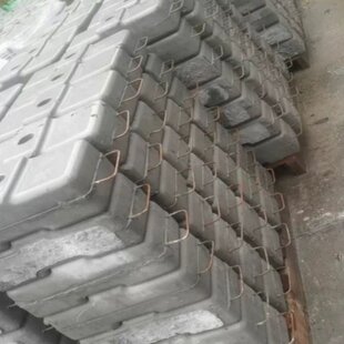 25kg吊篮配重块水泥压升降机重配重块混凝土提桁架电梯高标块