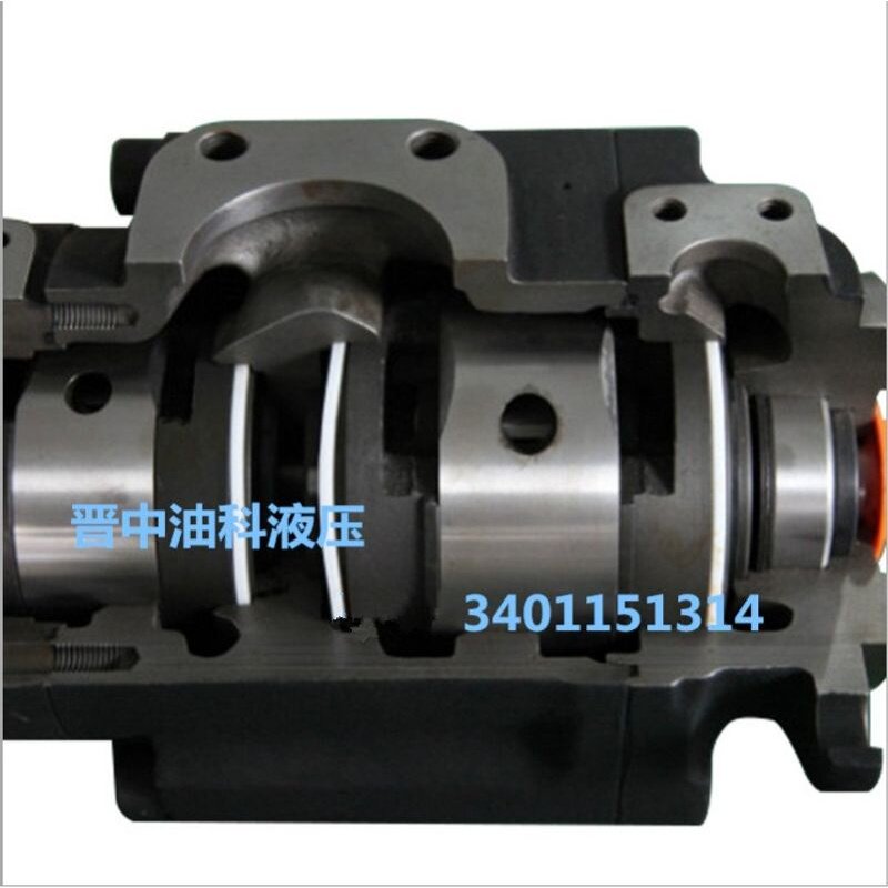 柱销式双级 PFED-54150 榆次液压叶片泵 高压低噪声叶片泵