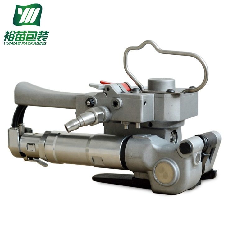 现货气动打包机塑钢带PP纤维气动扣热熔直供带捆扎机批发免小型