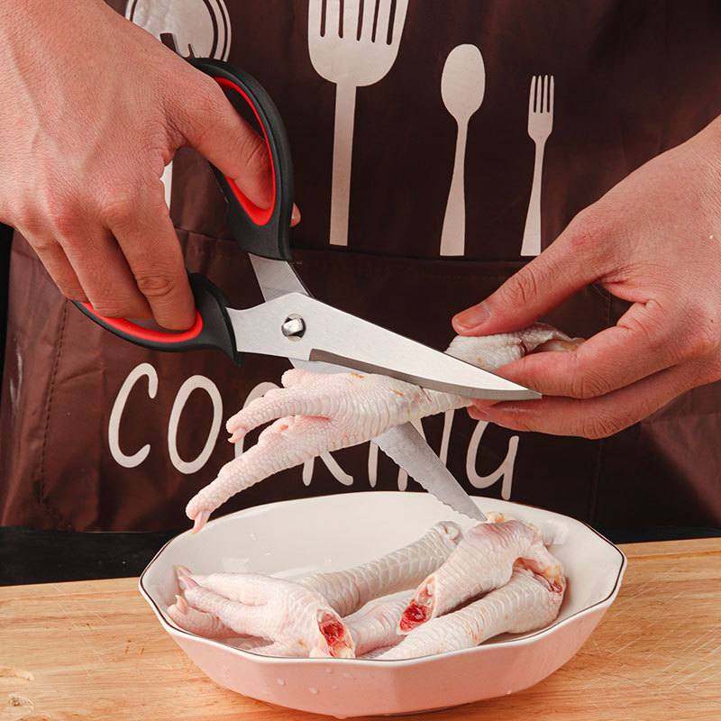 厨房剪刀家用不锈钢强力虾剪骨食物多功能剪特大号鸡骨肉剪子烤肉,居家日用,厨房剪刀,淘宝优惠券,粉丝福利购,淘宝优惠卷