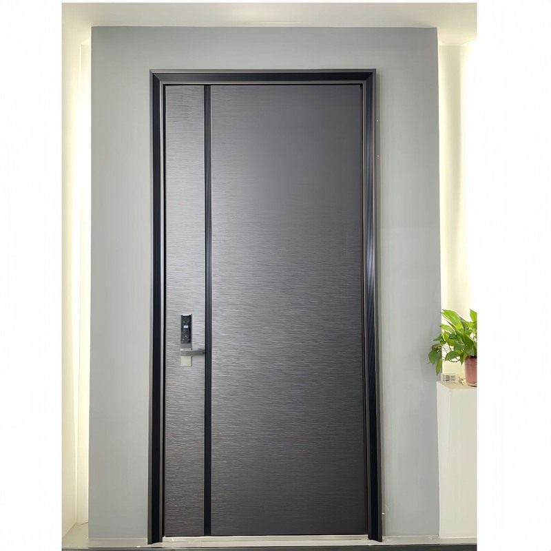 1.5锌合金门框铝条镶嵌磁吸不锈钢连体锁防盗门入户门铸铝门大门,全屋定制,防盗门配用件,淘宝优惠券,粉丝福利购,淘宝优惠卷