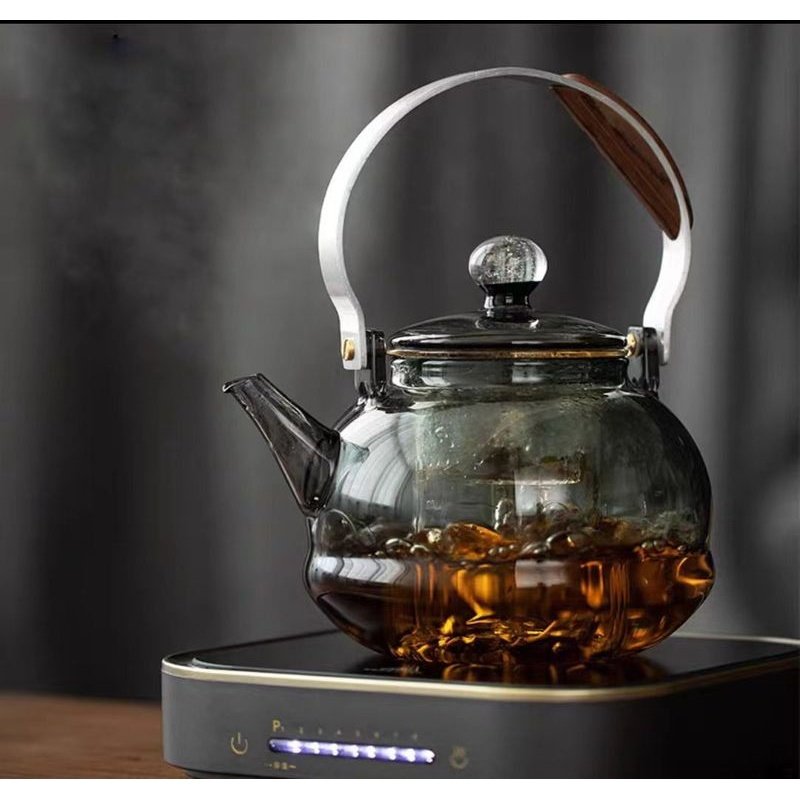 加厚高硼硅耐热烧水壶玻璃星空壶蒸煮一体煮茶壶防烫大容量提梁壶,餐饮具,煮茶炉,淘宝优惠券,粉丝福利购,淘宝优惠卷