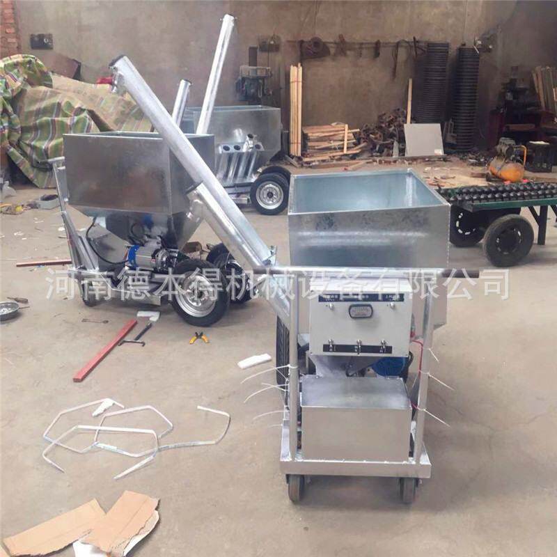 养鸡场全自动上料机手推式蛋鸡肉鸡电动喂料上料车电瓶喂料加料机