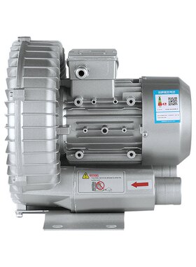 1.5KW 2RB-510高压漩涡风机鱼塘增氧吸料旋涡气泵罗茨工业鼓风机