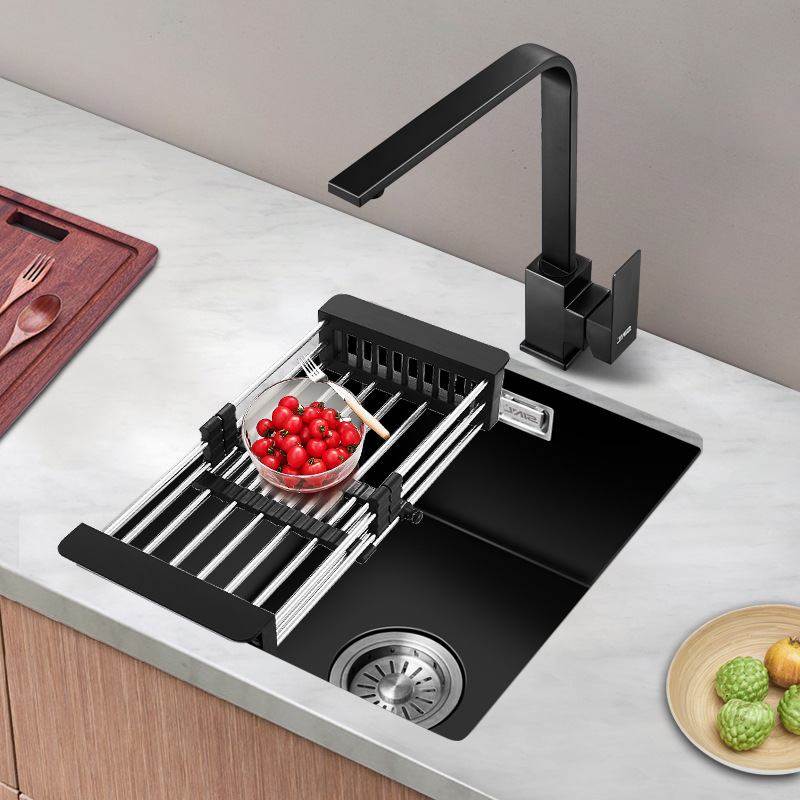 吧台黑色石英石水槽单槽小号厨房洗菜盆台下盆中岛台洗碗洗衣水池,家装主材,水槽单品,淘宝优惠券,粉丝福利购,淘宝优惠卷