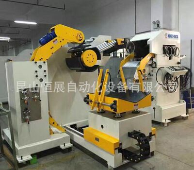 三合一送料机三机一体NCHZ-400CB高配型精密料架矫直送料机