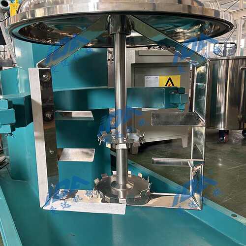 加热定时温控焊锡膏有机硅材料硅油同心双轴真空分散搅拌机
