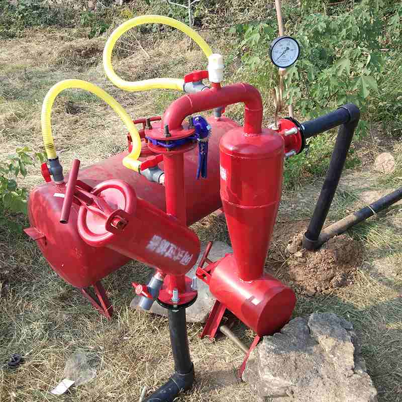 离心过滤器沉沙罐滴灌过滤系统砂石钢制网式滴灌管