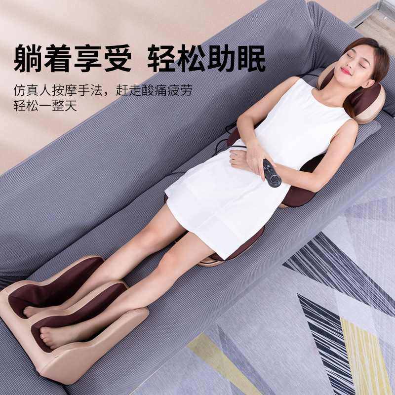 厂货按摩椅垫全身多功能按摩器揉捏腿部颈脚底靠垫礼品肩按摩背部