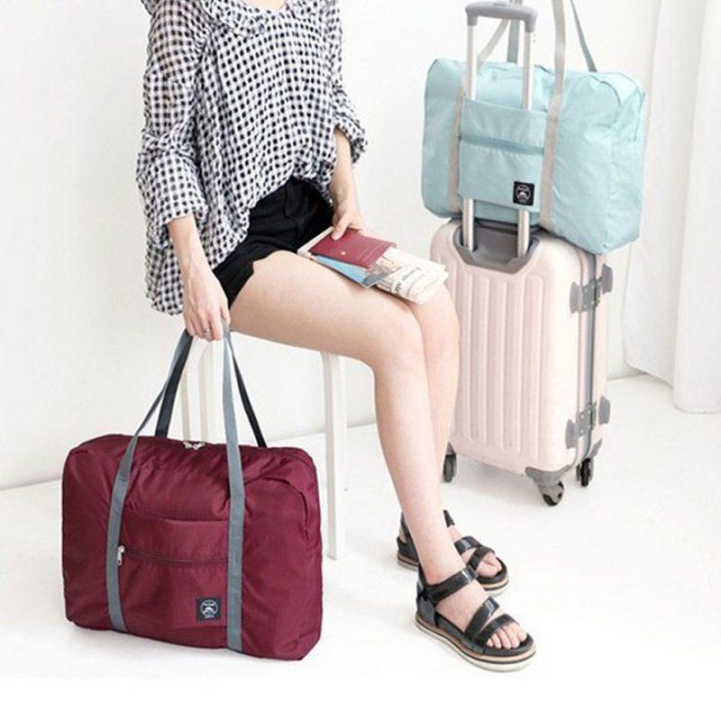 新品 韩版手提登机包旅行拉杆收纳包折叠防水衣物单肩多功能整理,箱包皮具/热销女包/男包,拉杆包,淘宝优惠券,粉丝福利购,淘宝优惠卷