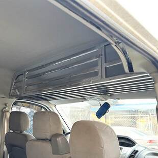 大通V80车内福田图雅诺驾驶室车顶行李架福顺特顺储物架置物架