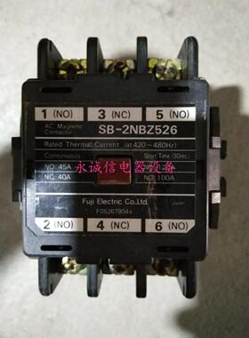 **原装日本富士FUJI交流接触器SB-2NBZ526  AC110V 现货销售*