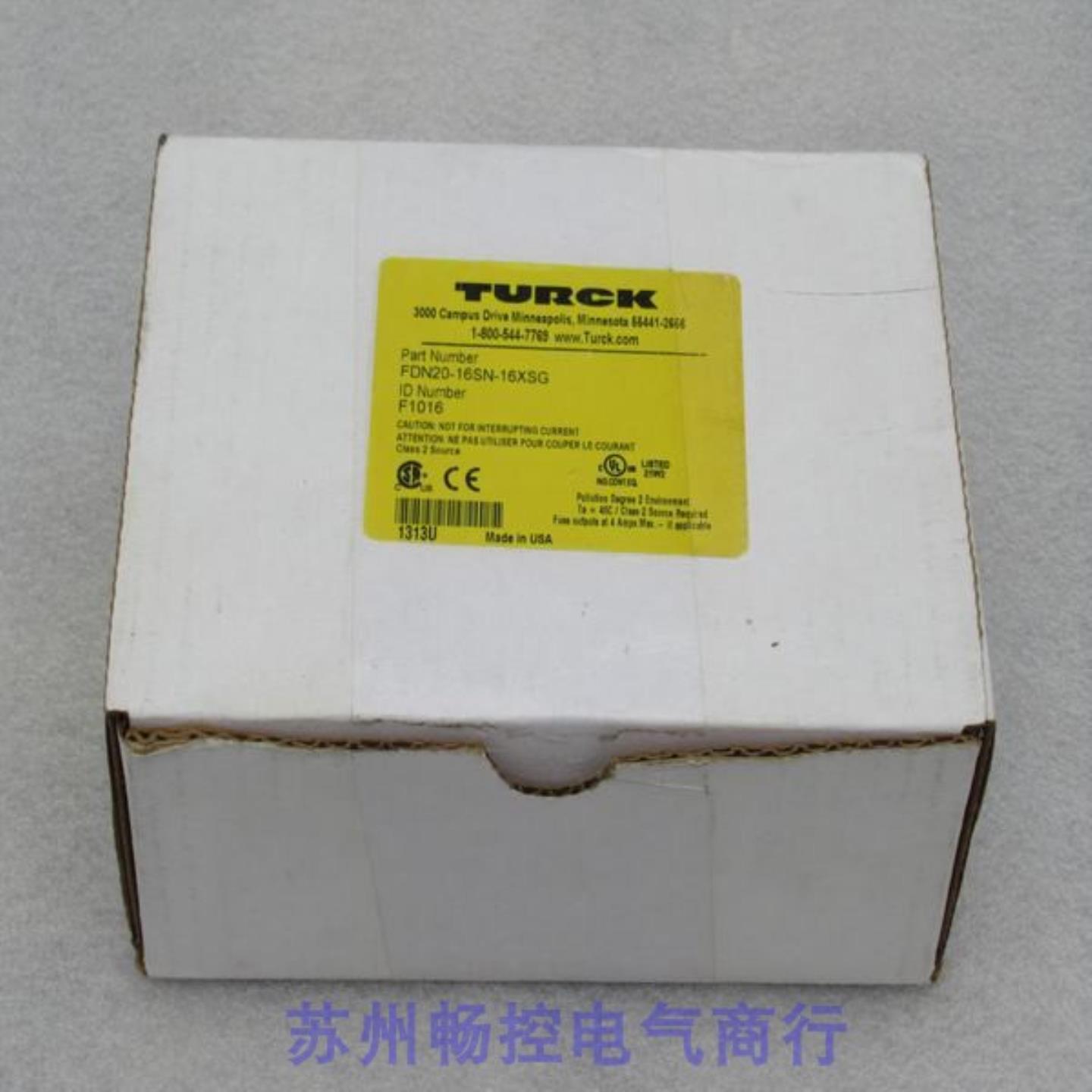 ***现货销售*全新图尔克TURCK模块 FDN20-16SN-16XSG 现货*