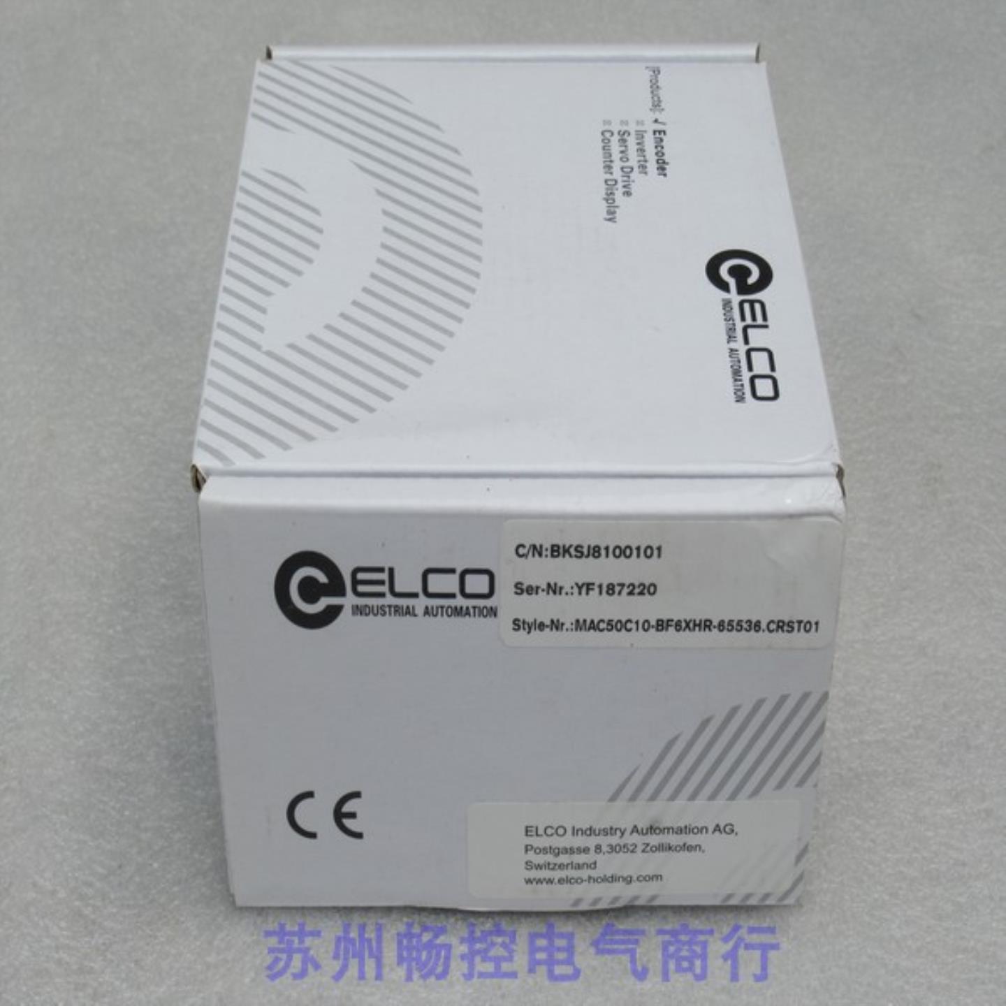 ***销售*全新ELCO编码器MAC50C10-BF6XHR-65536.CRST01 现