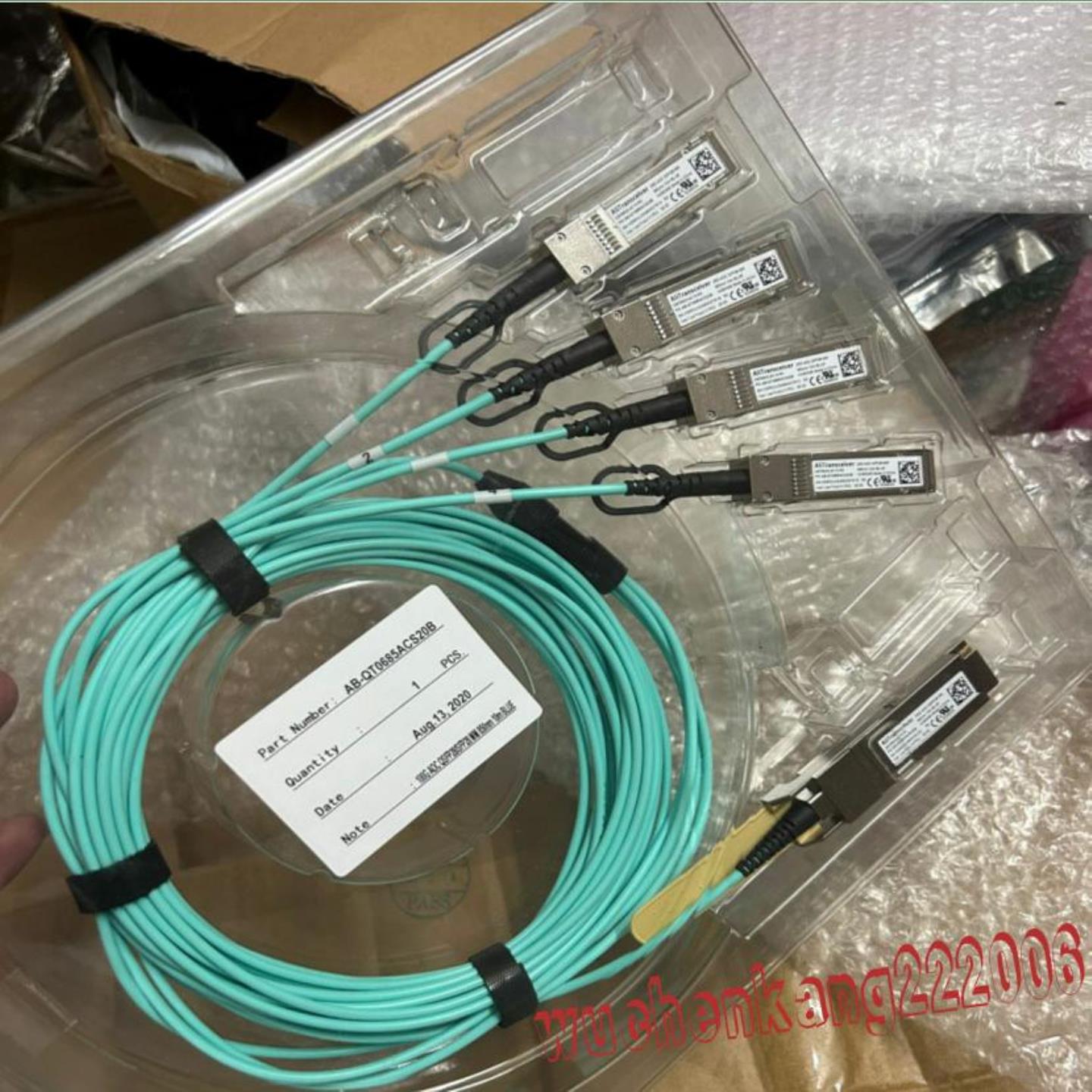 **100G-4*25G 100GbE to 4x25GbE 1分4 AOC光缆线缆AOC跳线