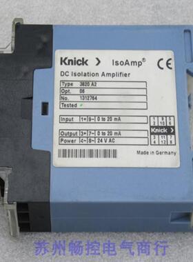 ***现货销售*全新德国隔离放大器Type 3820 A2 现货3820A