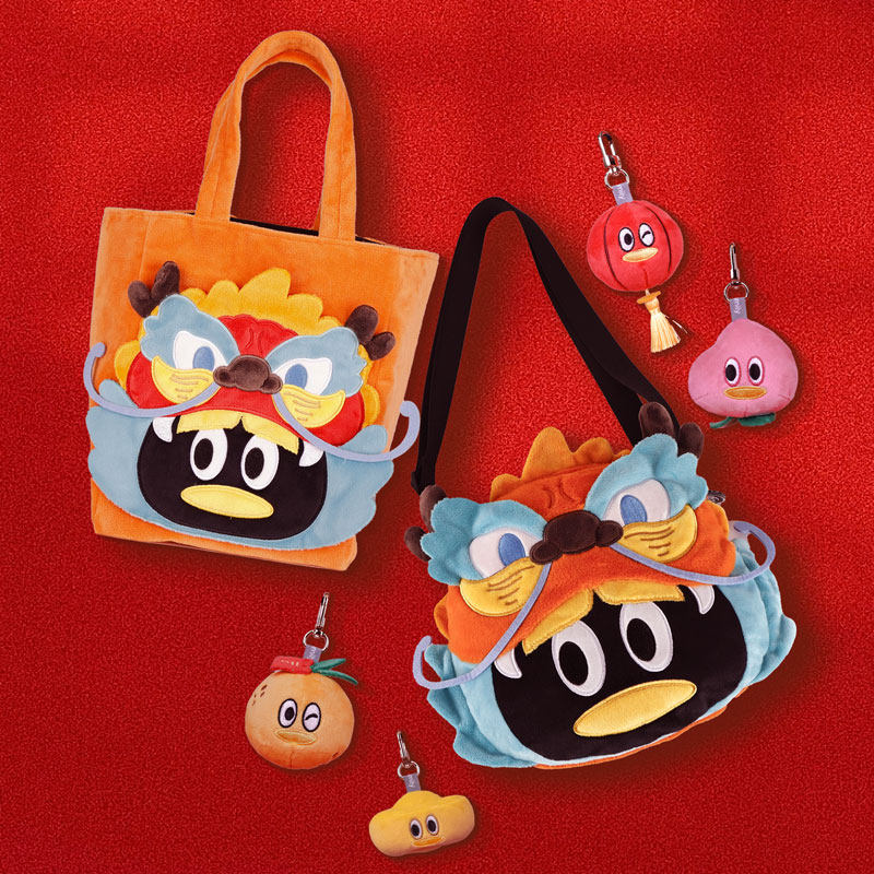 腾讯视频生肖祥龙Q版包您龙抬头系列开运套装系列毛绒挂件套装