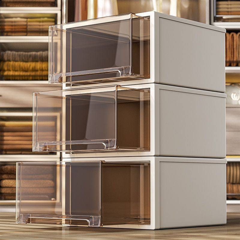 抽屉式收纳盒塑料透明桌面储物柜杂物收纳柜衣柜收纳神器收纳箱子,收纳整理,收纳箱,淘宝优惠券,粉丝福利购,淘宝优惠卷