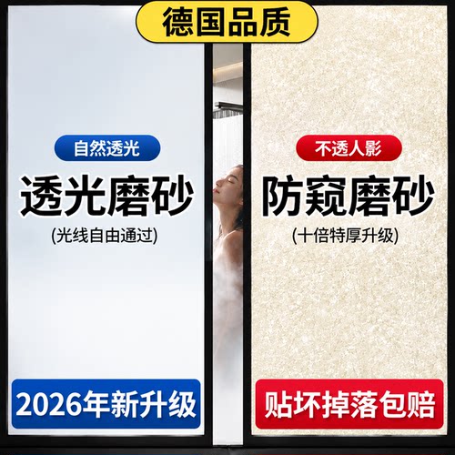 【2026新款】高防窥磨砂膜
