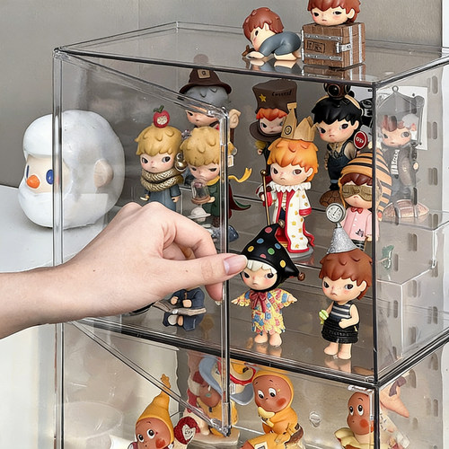 盲盒收纳展示架大容量阶梯式