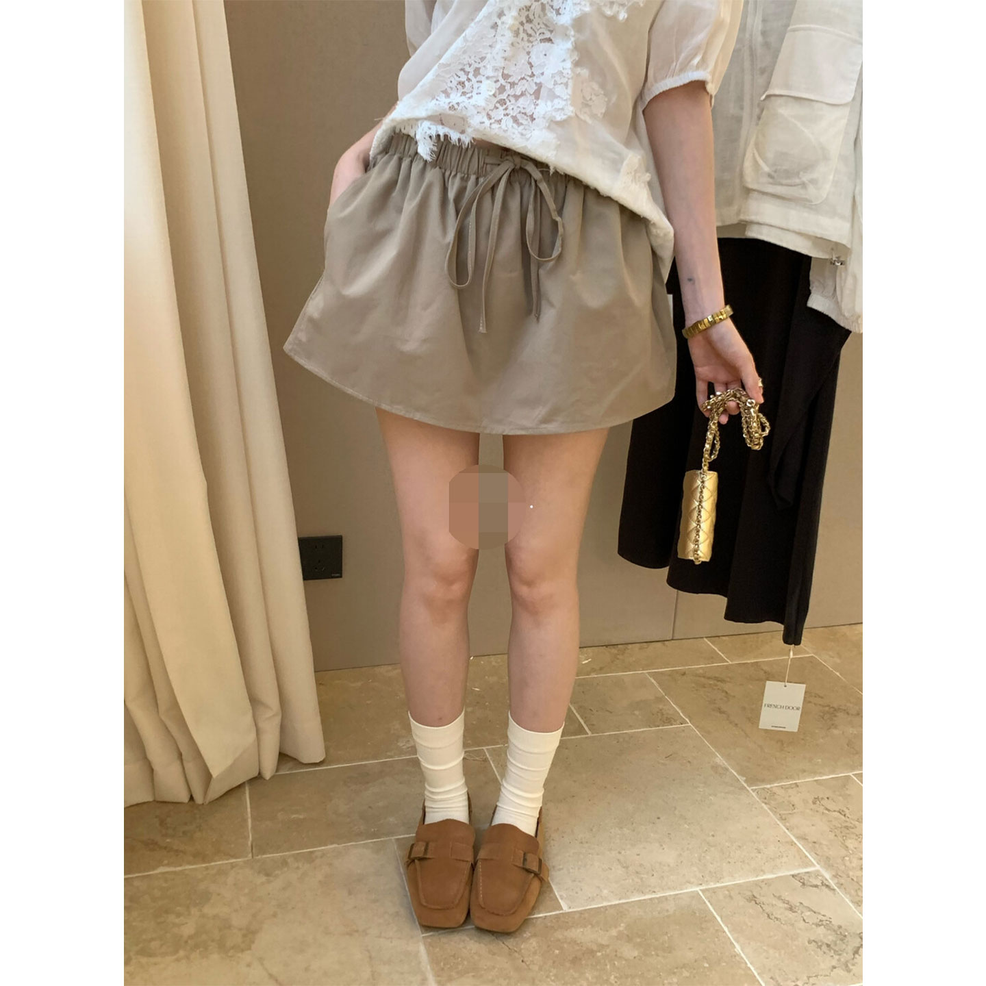 日常小调性短款半身裙女夏季短裙