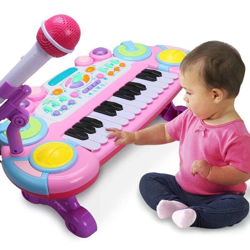 小孩子钢琴婴儿童宝宝玩的0-1一2-3岁音乐带可唱。在类目 玩具/童车/益智/积木/模型, 音乐玩具/儿童乐器, 电子琴玩具/儿童电子琴中 - 来自Buy2taobao.com提供专业的淘宝代购服务